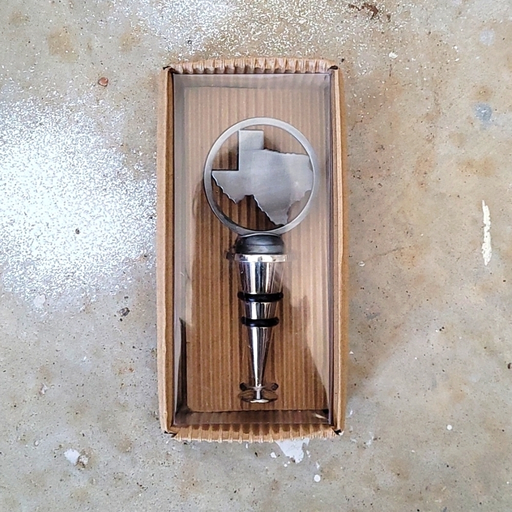 Texas Decorative Wine Bottle Stopper